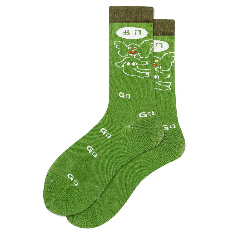 Autumn Wave Of Swine Shark Socks Socks Socks Space Robot Cat Men